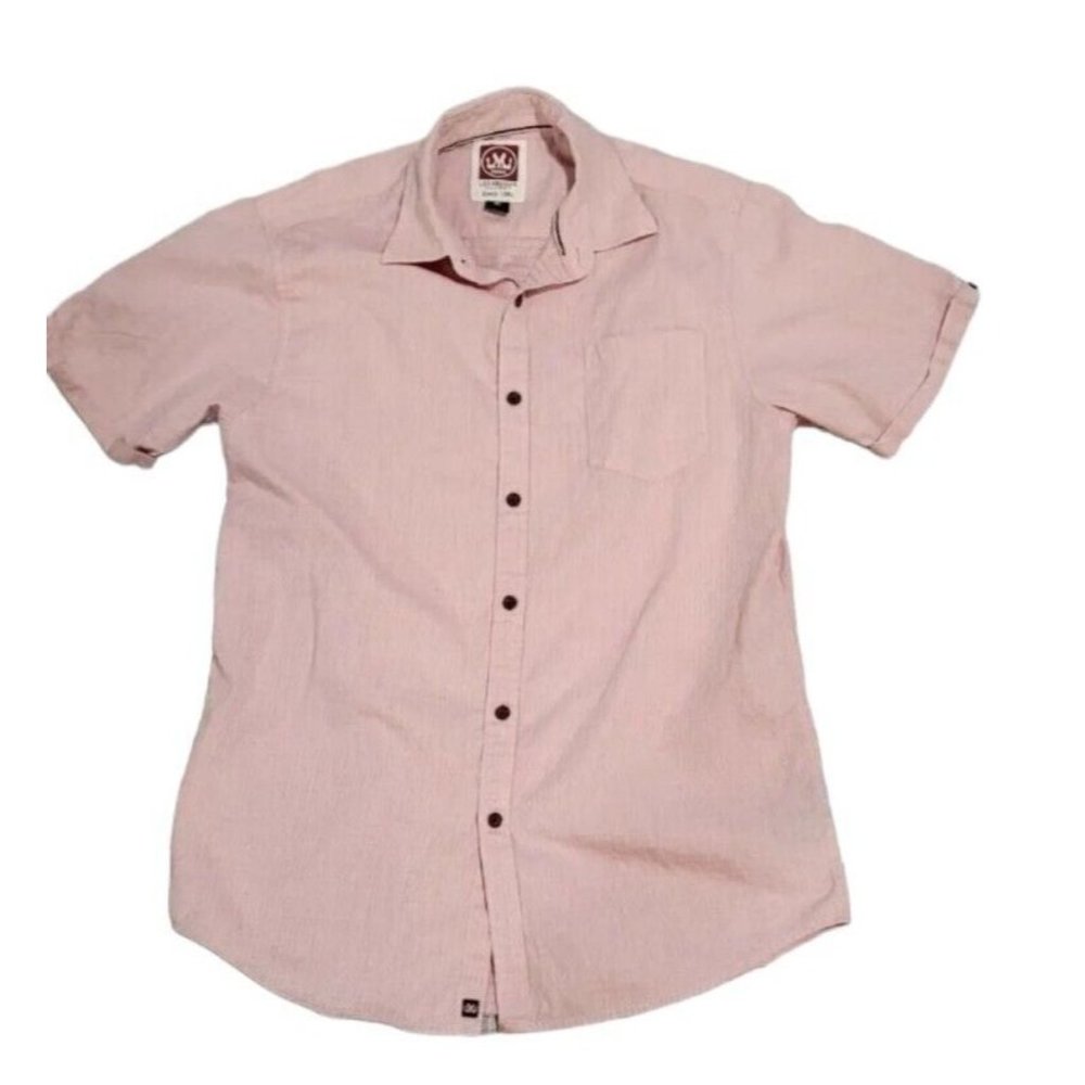 MICROS Los Angeles Mens Button Up Shirt - Size Small